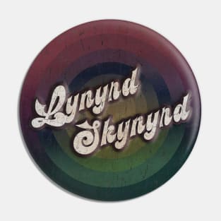 retro vintage circle Lynyrd Skynyrd Pin