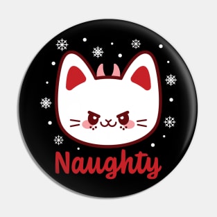 Naughty Devil Cat Pin