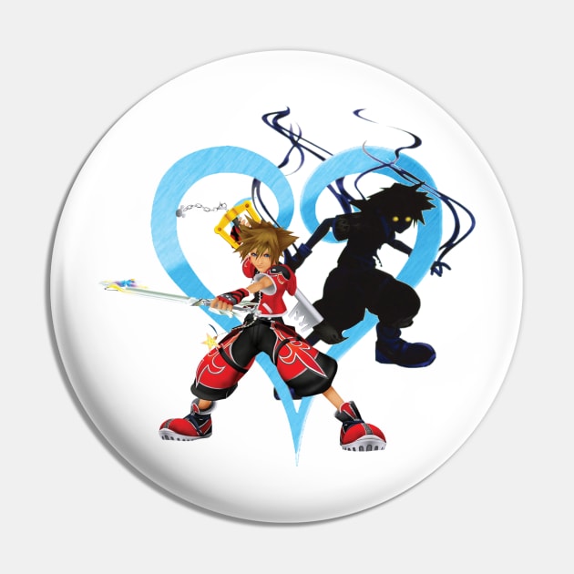 Kingdom Hearts - Light and Darkness Pin by Nykos