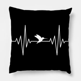 My Heart Sleeps For Kolibri Design Pillow