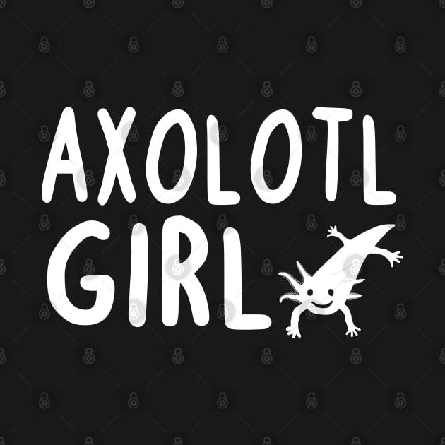 Axolotl Girls Design Kids Chameleon Lovers by FindYourFavouriteDesign