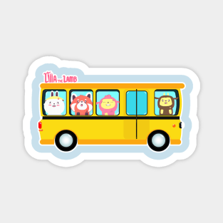 The Wheels On The Bus | Lilla The Lamb Magnet