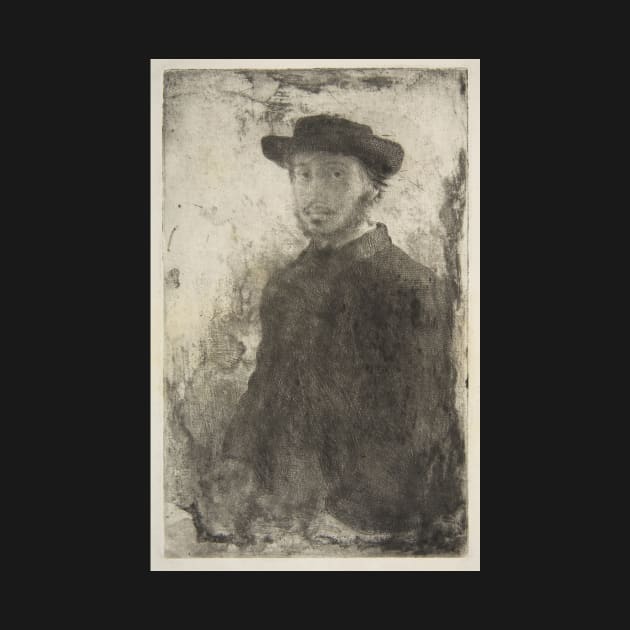 Edgar Degas: Self Portrait by EdgarDegas