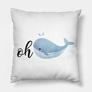 Oh Whale! Pillow