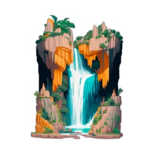 Nature Waterfall T-Shirt