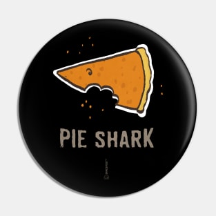 Pumpkin Pie Shark Thanksgiving T Shirt by SpacePod Tees Pin