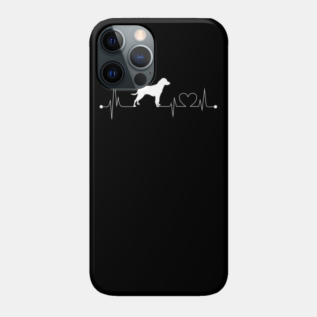 Curly-Coated Retriever Heartbeat Lover - Curly Coated Retriever - Phone Case