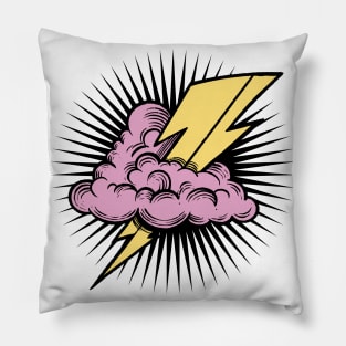 Electric Cloud Charge Pillow