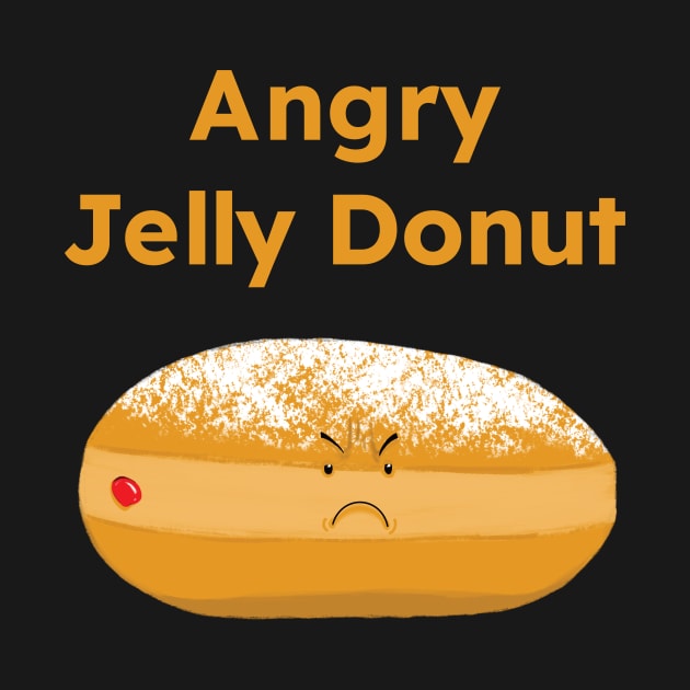 Angry Jelly Donut (with name) by Angry Jelly Donut