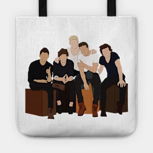 one direction sit together Tote