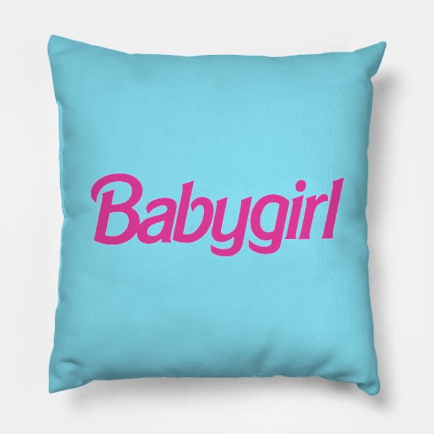 babygirl Pillow by denufaw