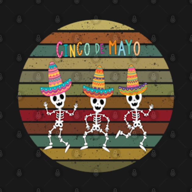 CINCO DE MAYO T-SHIRT CELEBRATION . by kedesign1