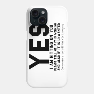 Clear Communication Phone Case