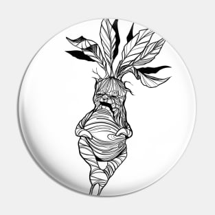 Screaming Mandrake Pin