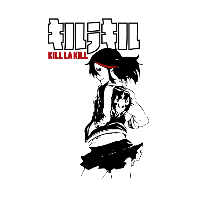 Ryuko Matoi Kill La Kill anime and manga by oncemoreteez