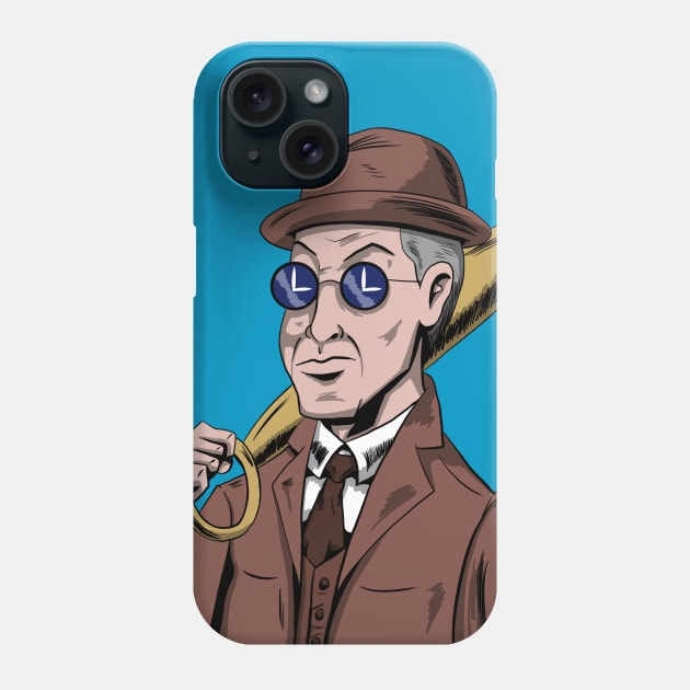 Clock King Phone Case by Black Snow Comics