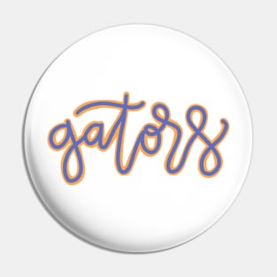 University of Florida calligraphy Pin