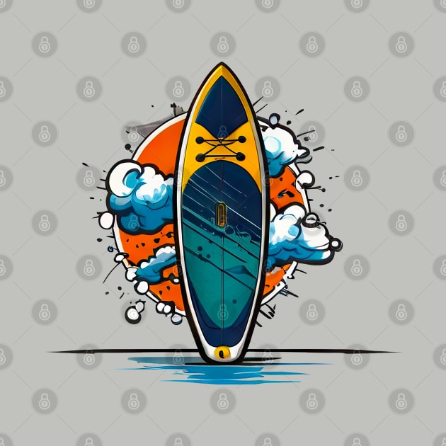 SUP board by Buff Geeks Art