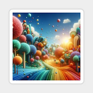 Fantasy Candyland Magnet