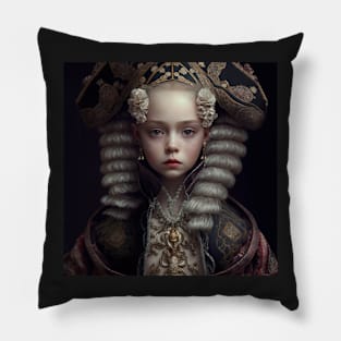 Living Dolls of Ambiguous Royal Descent Pillow