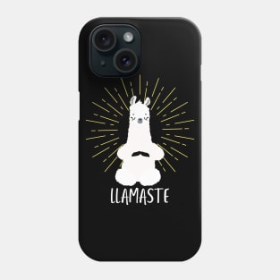 Llamaste. Funny Yoga Saying Phrase Workout Motivation Phone Case