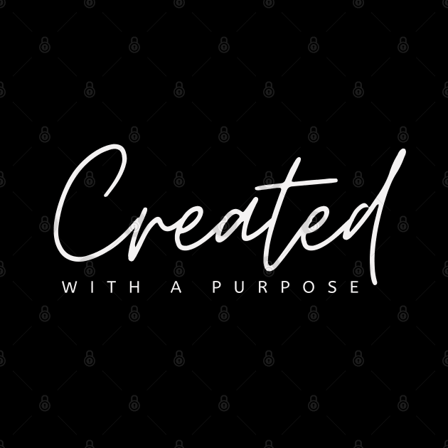 Created With A Purpose by TheChristianStore