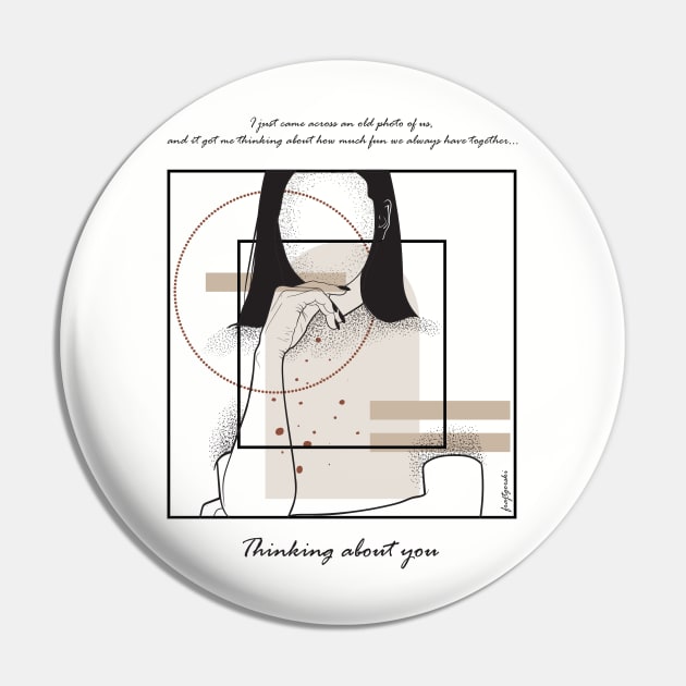 Thinking about You version 8 Pin by Frajtgorski