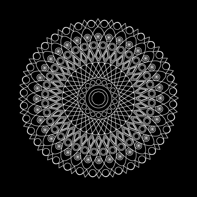 Mandala no 3 (invert) by hedehede