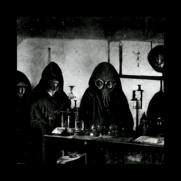 Eldritch Cult Members In The Lab by BarrySullivan