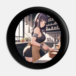 Hinata Hyuga - Apron Style Pin