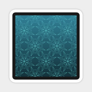 Unique Retro Pattern Magnet