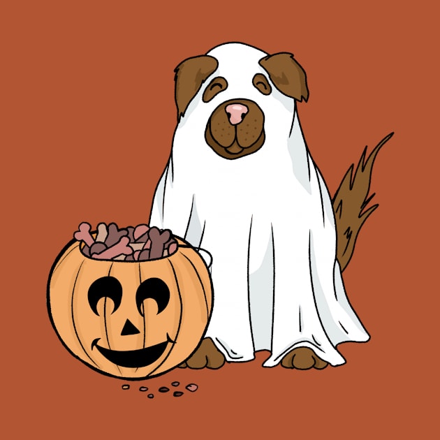 Ghost pup by Maddie Doodle