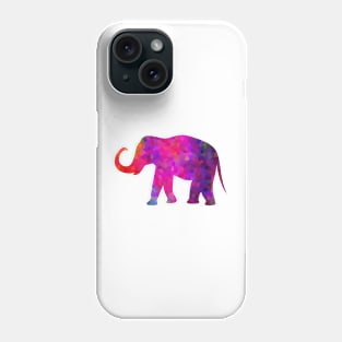 Colorful Elephant Abstract Art Phone Case