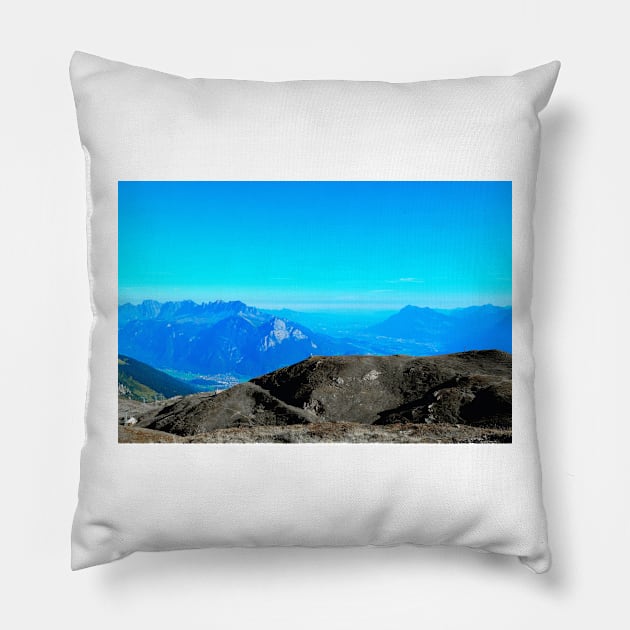 Pizol, Alps, Switzerland Pillow by golan22may