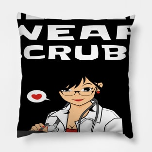 REAL HEROES WEAR SCRUBS Pillow