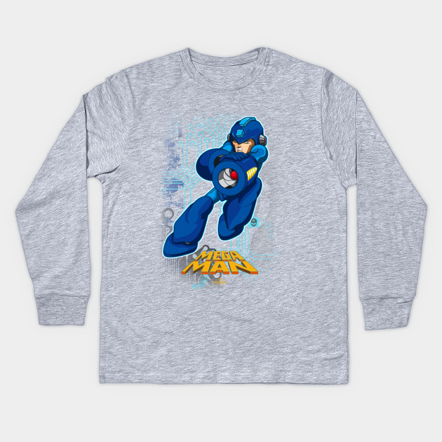 Mega Man Capcom Video Game The Blue Bomber Adult T Shirt