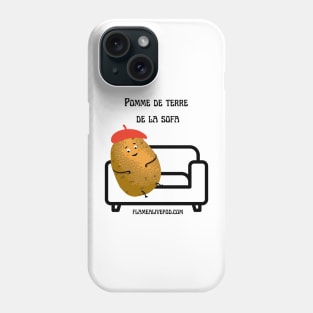 Paris Couch Potato Phone Case