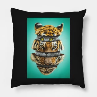 Masquerade Tiger Pillow