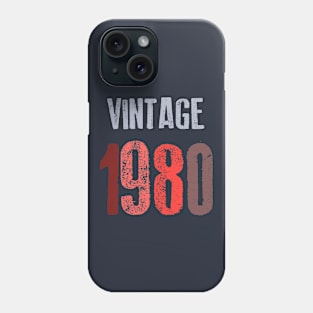 Vintage 1980 Phone Case