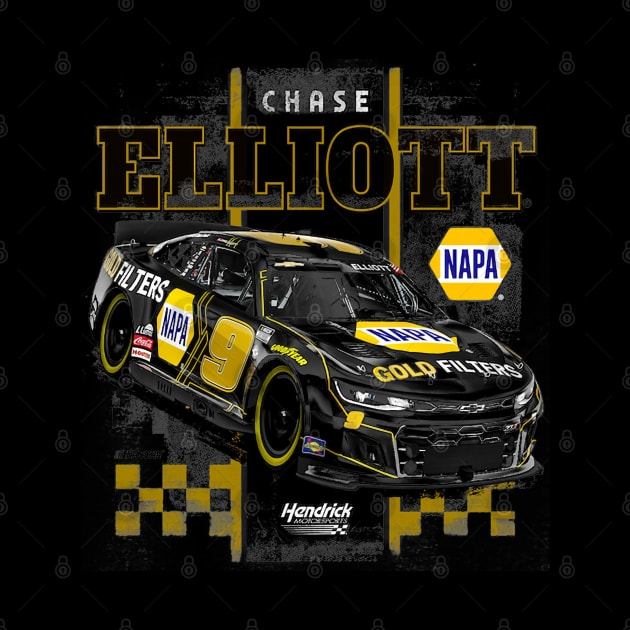 Chase Elliott Charcoal Napa by art.Hamdan