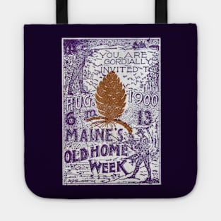 1900 Maine Old Home Week Tote