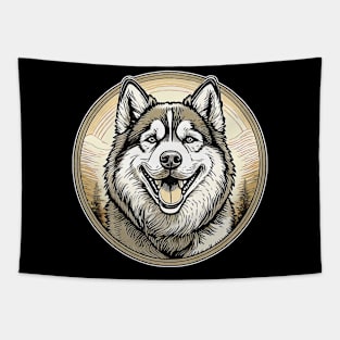 Alaskan Malamute dog Tapestry