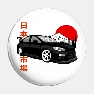 Subaru Impreza JDM Style Pin