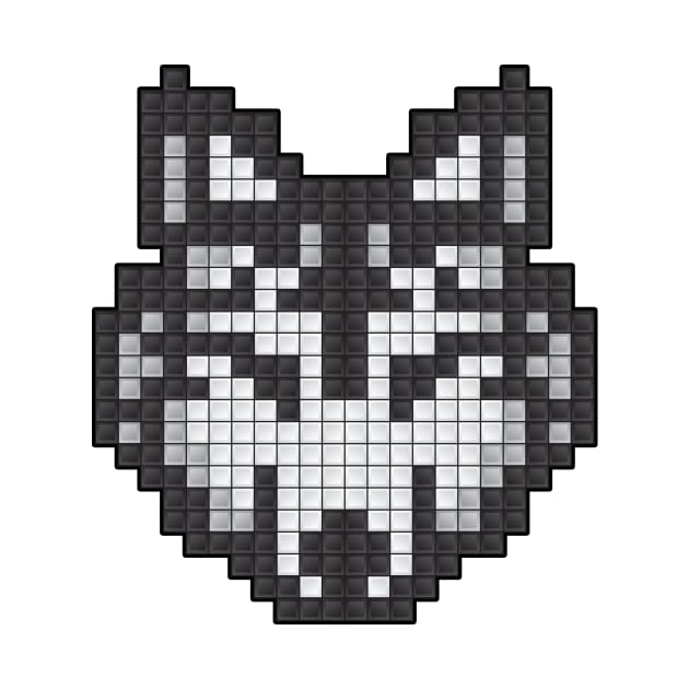 8-Bit Wolf by Woah_Jonny