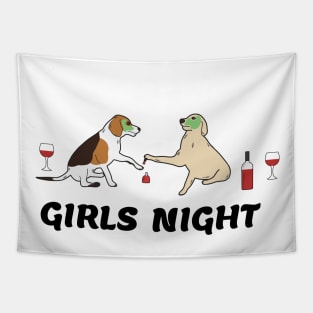Girls night Tapestry