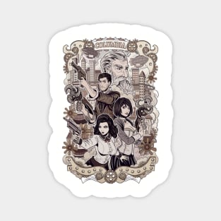 Bioshock Infinite Columbia poster Magnet