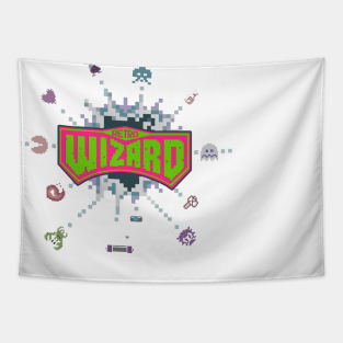 Retro Wizard Tapestry