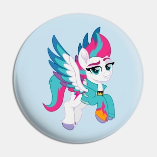 Zipp Storm in EQG outfit Pin