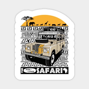 The Bush Lover Safari Magnet