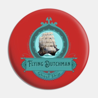 Flying Dutchman Ghost Ship Pin